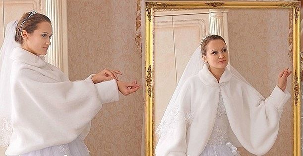 Шубки для свадьбы своими руками 51