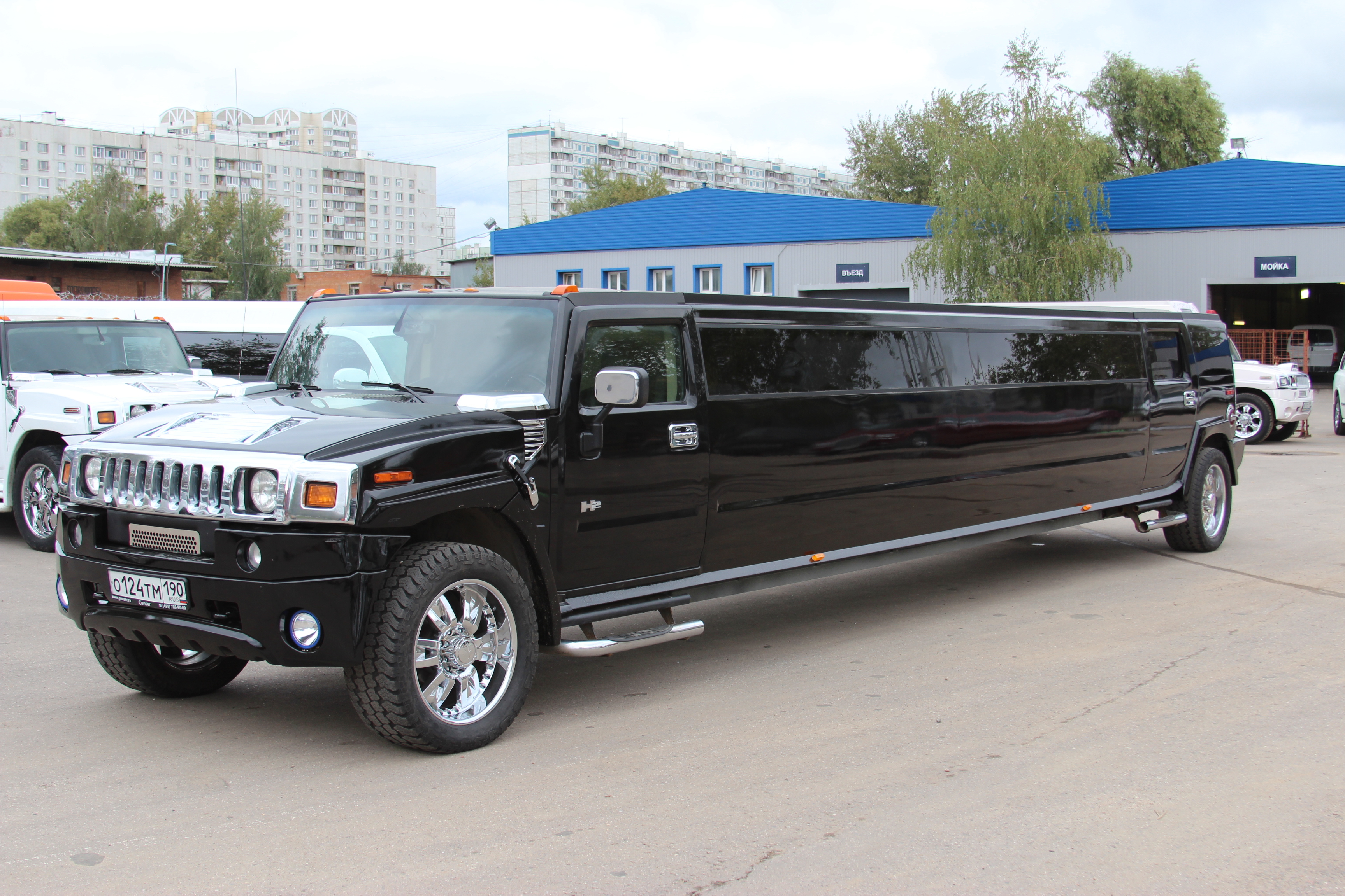 Hummer h2 лимузин