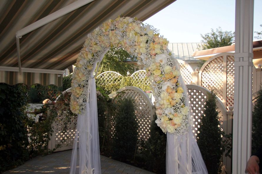 Фото 885887 в коллекции Свадебные арки - Оформление свадеб цветами Флориденс