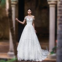 Свадебное платье в пол