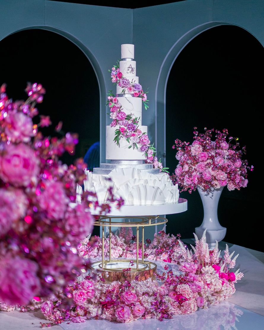 Фото 20350313 в коллекции Свадебные торты - Кондитер Anna Sergeeva Cake