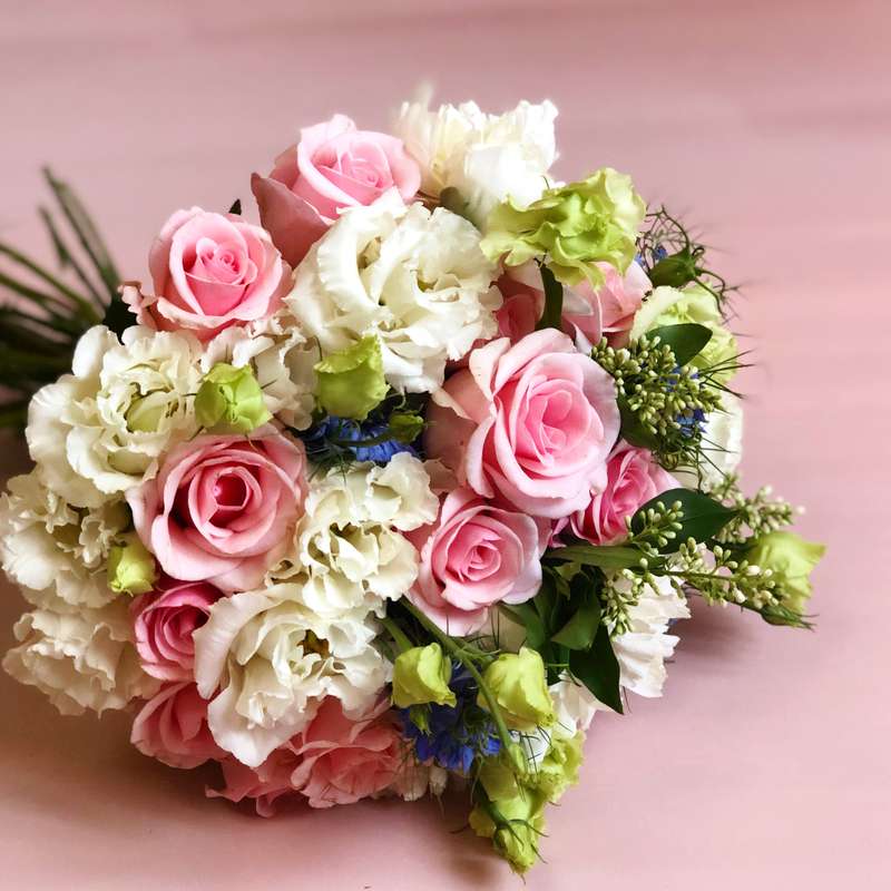 Букет невесты:"Розовые розы" - фото 20422777 Taya flowers - флористика