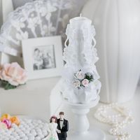 Резные свадебные свечи. Домашний очаг для свадьбы в  нежнейшем белом цвете или жемчужной свадьбе
Эксклюзивные свадебные свечи станут изысканным украшением, привнося дух таинственности, романтики и волшебства.