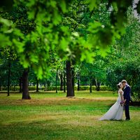 Наша свадьба. Первое проф фото.