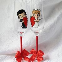 love is свадебные бокалы elenasiu