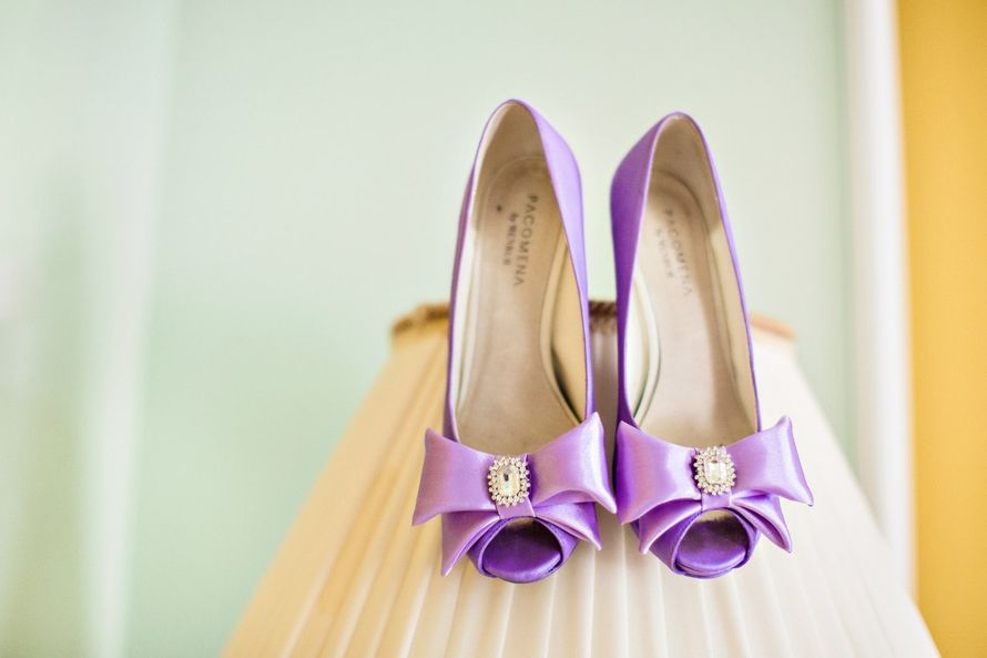Свадебная обувь невесты сиреневого цвета - фото 2983957 ania.neko