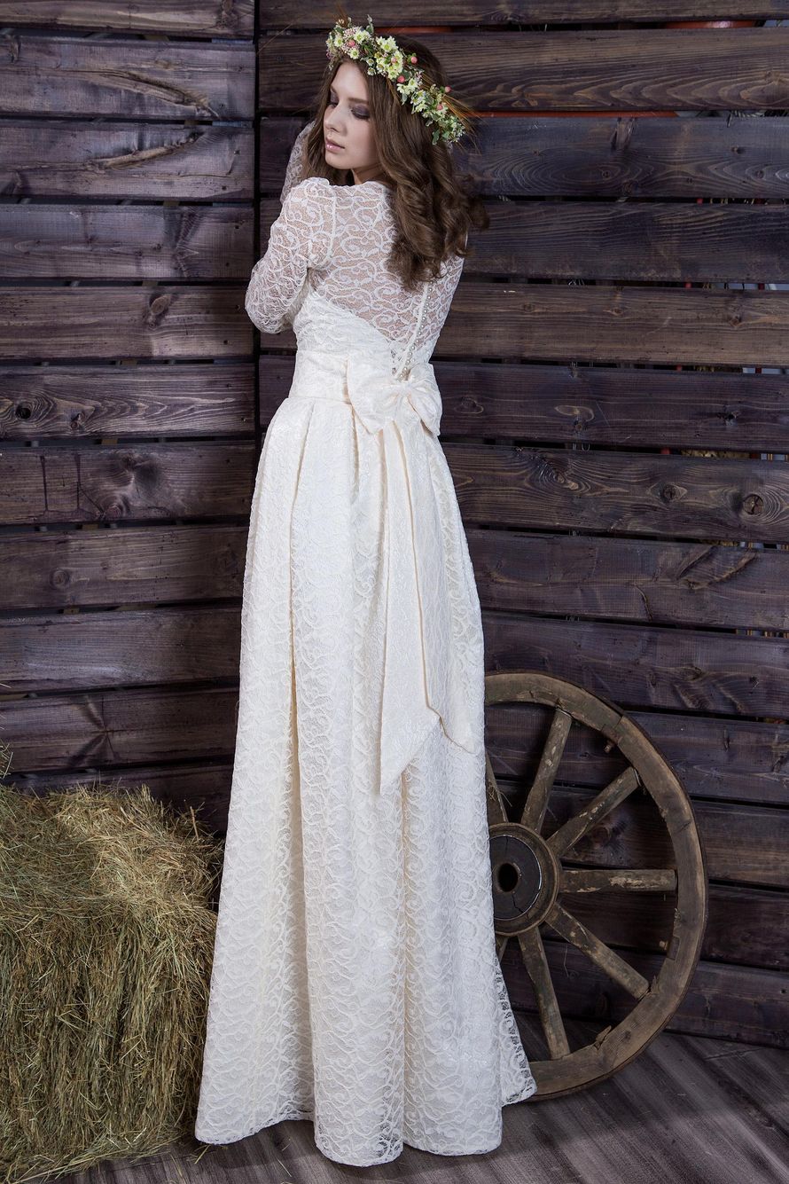 Романтичное свадебного платье из гипюра. - фото 3170973 Невеста01