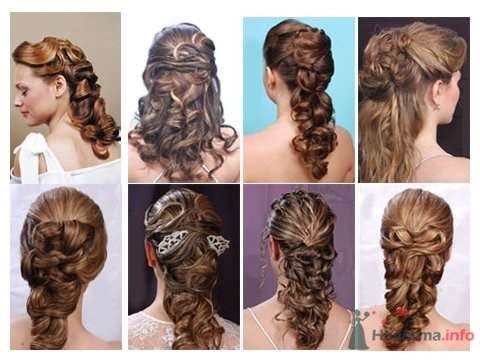 Несколько фотографий свадебной прически на длинные волосы - фото 24786 Студия свадебной моды "Артрина"