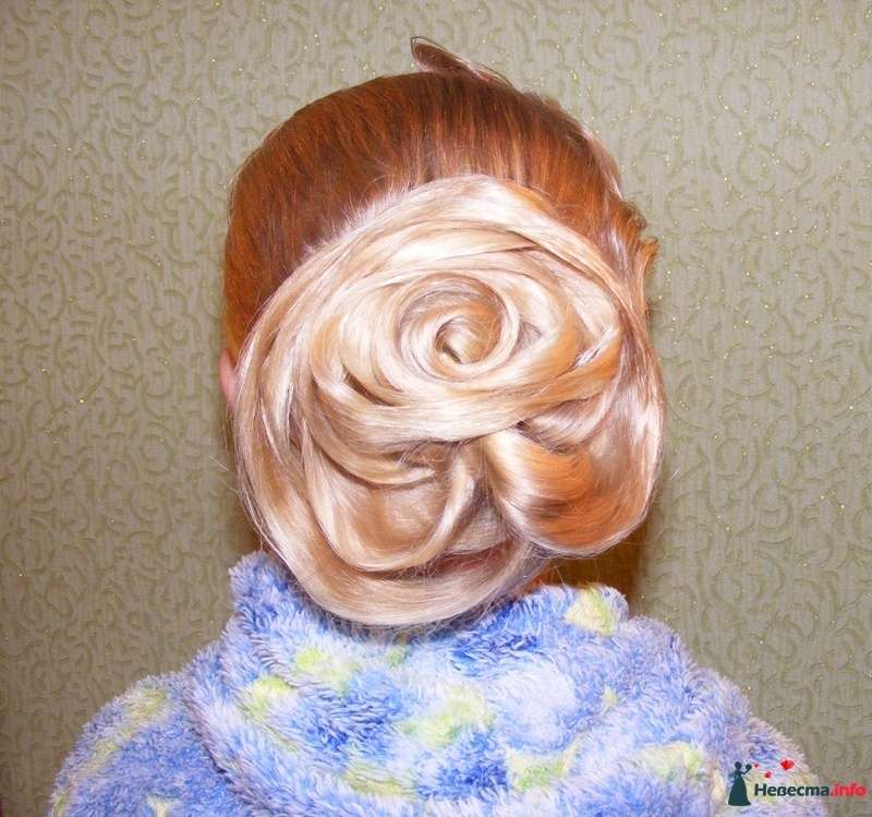 роза из волос - фото 124736 Свадебный стилист Марина Комарова