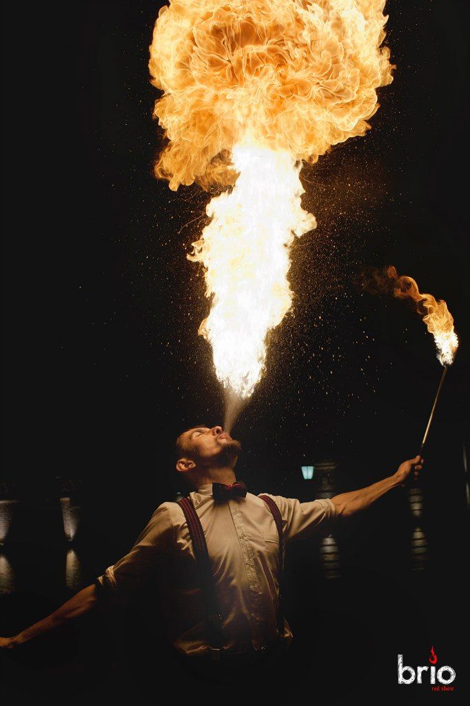 Наши артисты - профессионалы с опытом работы в жанре огненных искусство более 5 лет. - фото 1221101 Огненное и пиротехническое шоу BrioShow