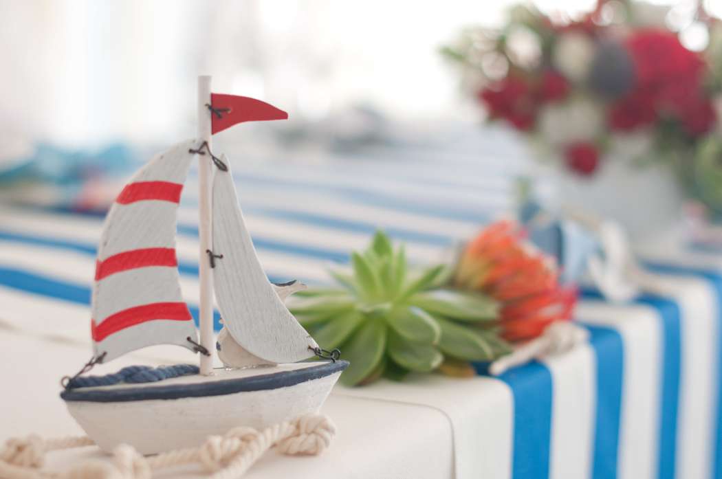 морская свадьба - фото 6618374 Студия флористики и декора "Глориоза"