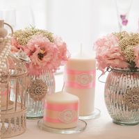 "Розово-персиковая" свадьба