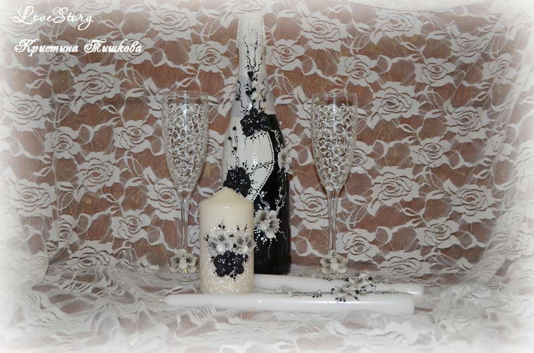 Свадебный набор "Кружева" - фото 4425607 Студия аксессуаров Кристины Тишковой