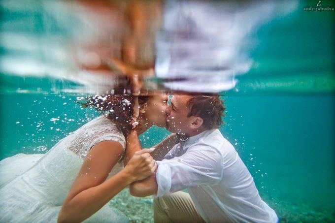 Trash the dress в Будве, Черногория