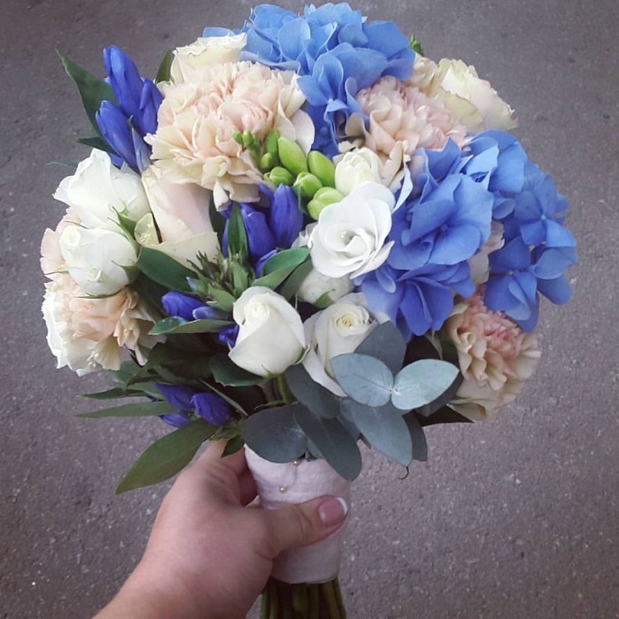 Букет невесты
свадебная флористика
 - фото 9191790 Парикмахер - визажист Алла Зинченко