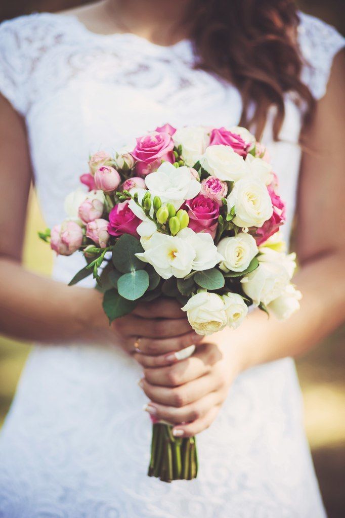 Букет невесты
свадебная флористика
 - фото 9191848 Парикмахер - визажист Алла Зинченко