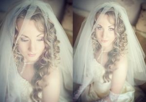 Прическа невесты, свадебный макияж 
стилист Алла Зинченко
 - фото 9192000 Парикмахер - визажист Алла Зинченко