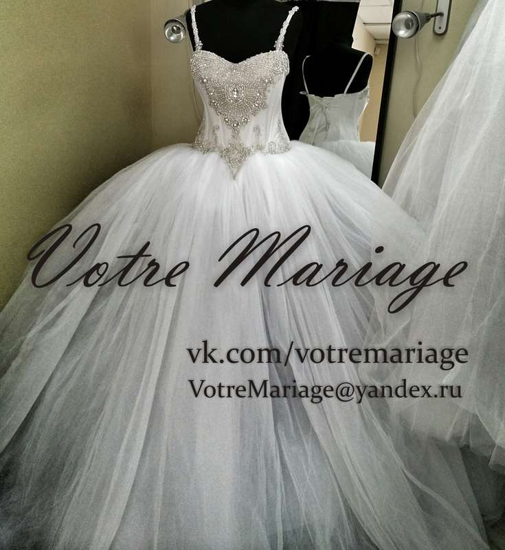 Наша работа. Платье полностью ручной работы. - фото 3453725 Студия свадебного платья "Votre Mariage"