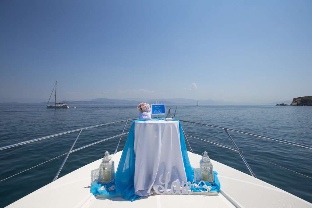 #свадьба на яхте #corfuwedding - фото 6068297 Corfu wedding - свадьба и венчание на Корфу