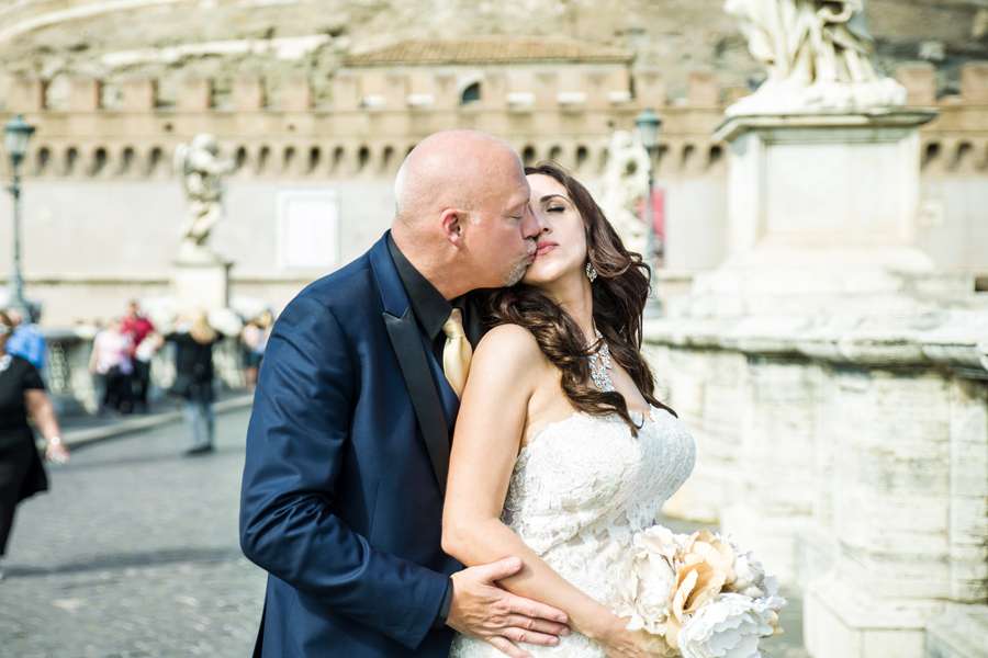 свадьба в Риме, Томас и Здравка из Чикаго, США - фото 7966316 Nozze da sogno - организация свадьбы в Италии