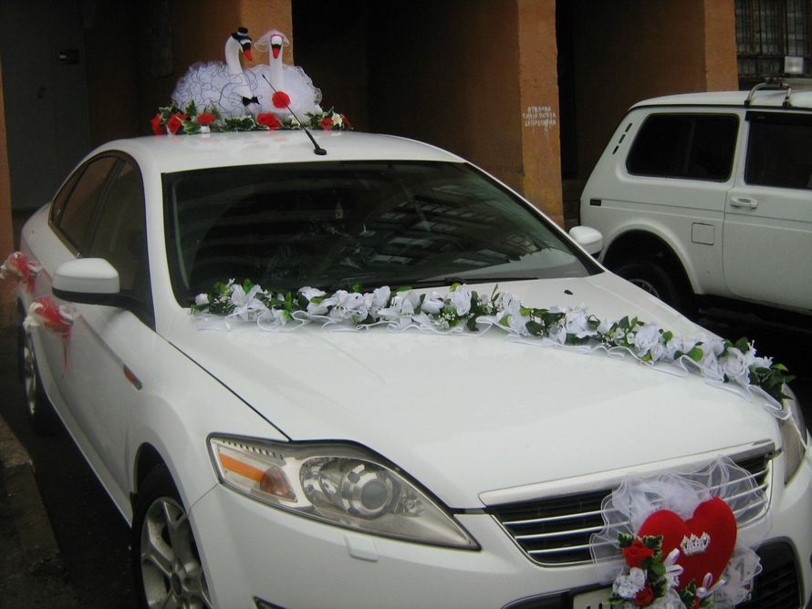 Украшение авто с лебедями - фото 3724843 Праздничное агентство Шик