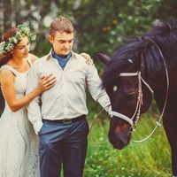 фотосессия на лошади