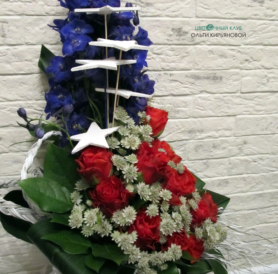 американский букет для гостей невесты - фото 2547489 Цветочный Клуб Ольги Кирьяновой
