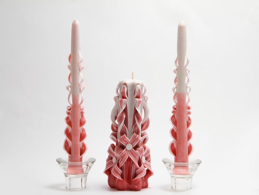 Фото 2525021 в коллекции Свадебные наборы «Семейный очаг» резные свечи - Wedding Accessories - аксессуары ручной работы