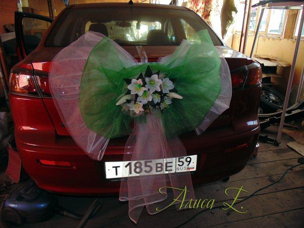 бело-зеленое с лилиями
 - фото 2662547 Alisa in wonderland - свадебные аксессуары  
