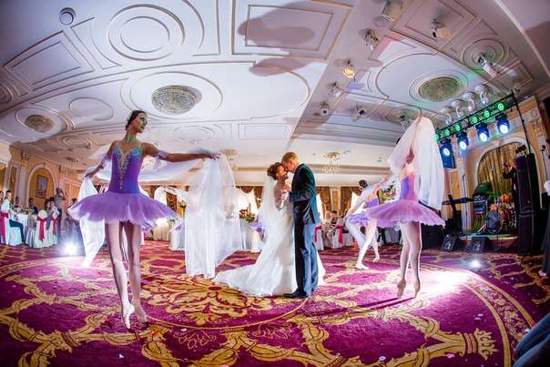 Фото 2727753 в коллекции Сиреневое сопровождение первого танца Анны и Андрея - Ballet Blanc - шоу балерин