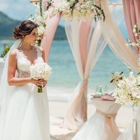 Фотограф на Пхукете. Свадьба на Пхукете. Свадьба в Таиланде. Церемония на берегу.