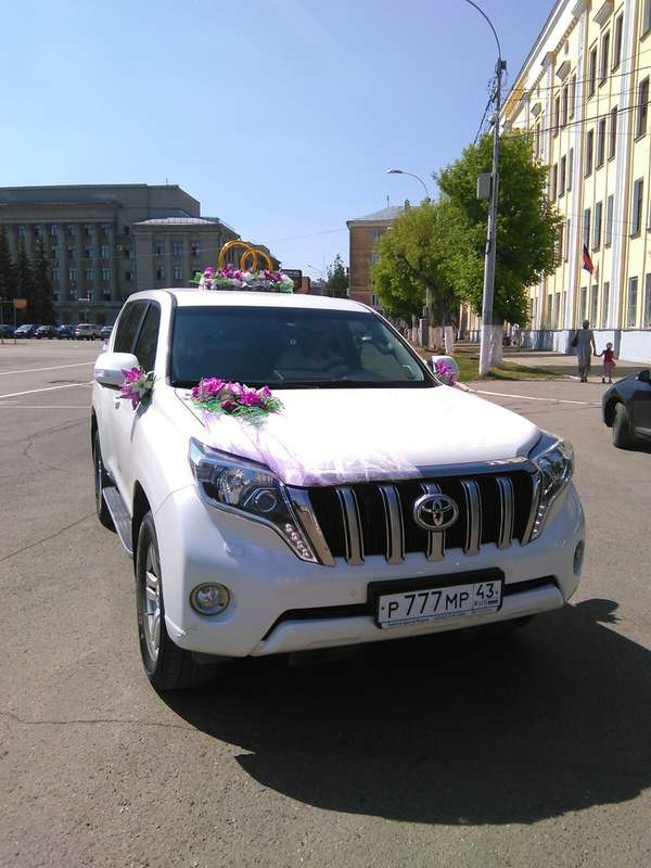 Тойота Прадо 1000 р.час - фото 13268528 AvtoKirov-свадебное авто