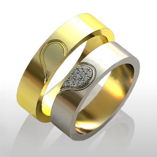 Код товара: YJ-924 - фото 10306174 Золотой дом - обручальные кольца на заказ