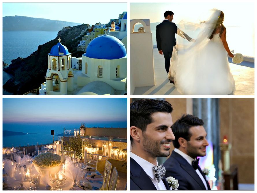 Свадьба в Греции на Санторини - фото 4010015 Свадебное агенство Zimin шоу