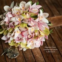 Букет невесты из орхидей. Флорист Пашкова Ольга