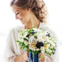 Букет невесты с пионовидными розами
Фото Слава Семенов