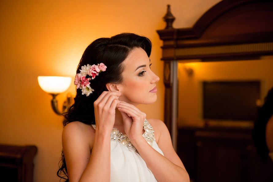 Фото 11302778 в коллекции Свадебные прически и макияж 2015-2016г - Стилист-визажист Марина Ткачева