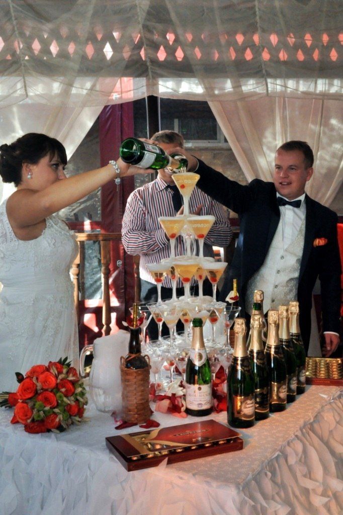 #свадьба #кристаллпалас #цветочныекомпозиции #eventагентство #ольва #осенняясвадьба #пирамидашампанского #ручнаяработа #выезднаярегистрация - фото 6196685 Event-агентство "Ольва"