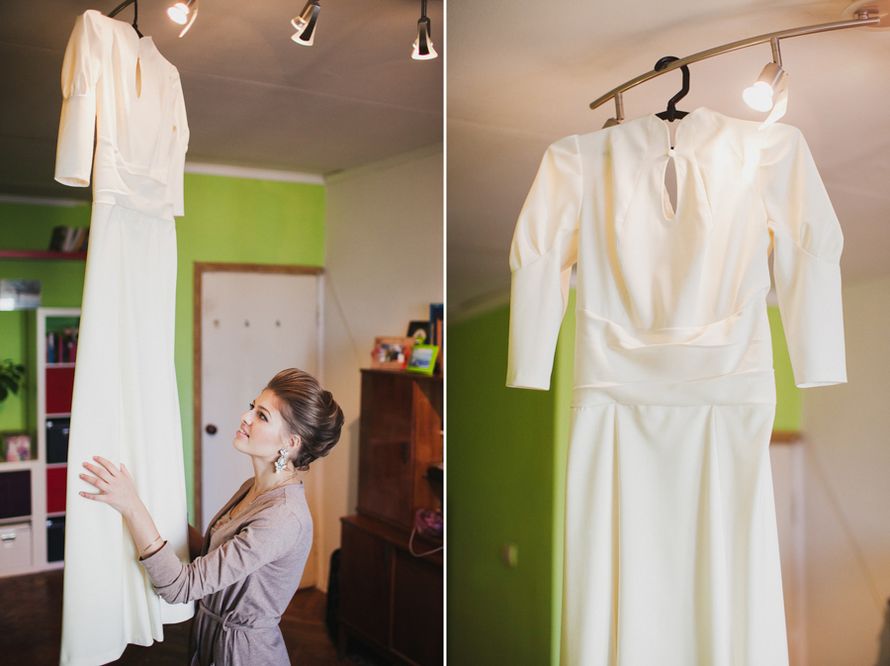 зима, сборы невесты, платье - фото 3447477 Фотограф Катерина Жильцова