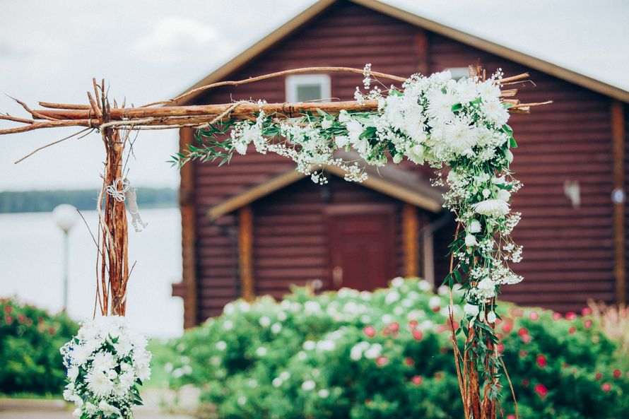 Выездная регистрация. Арка. - фото 3694377 Фотограф Марина Назарова