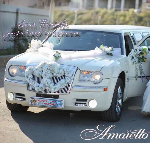 Оформление свадебного кортежа - фото 3790149 Студия флористики Амаретто