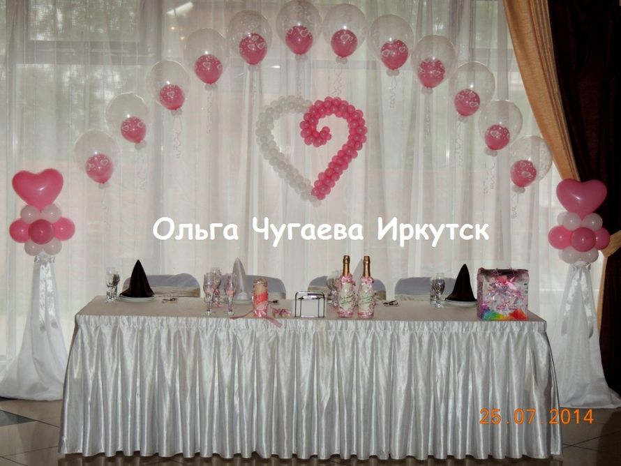 Фото 2740177 в коллекции Оформление свадеб воздушными шарами, тканью и цветами - УкраШарик Ольга Чугаева  - оформление