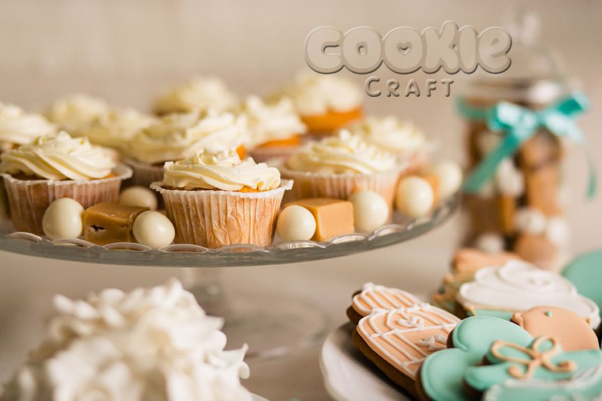 Ванильные капкейки - фото 4295265 Cookie craft - пряники и тортики ручной работы