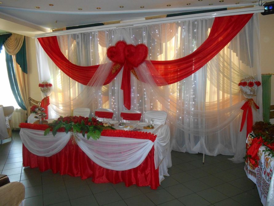 Фото 4833057 в коллекции Свадьба в красном цвете - Декорация - организация и оформление свадеб
