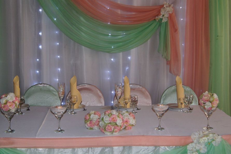 Фото 6508046 в коллекции салатово-персиковая свадьба - Салон Желаний