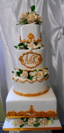 Фото 5014445 в коллекции Весільні торти та короваї - Sister`s Cakes