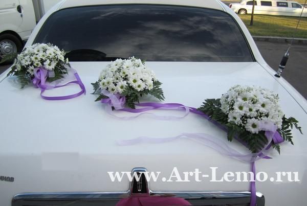 Фото 5253225 в коллекции Украшение машин живыми цветами - Арт лемо - прокат автомобилей