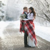 невеста Александра...зимняя красота...
фотограф Фархат Байсадыков 
образ невесты: прическа, макияж - я