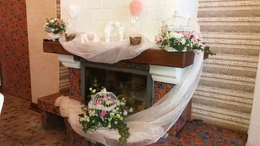Свадебное оформление в ресторане"Хуторок" - фото 14439390 Магазин цветов "Strelitzia-flowers"
