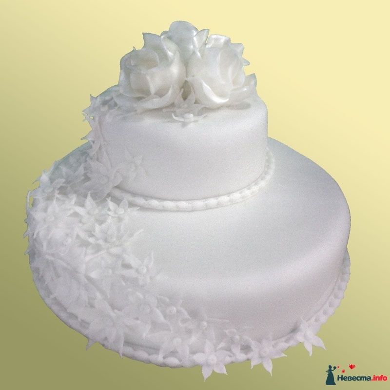 Свадебный торт №5 - фото 382705 Кондитерский Дом "Шоколадный Гуру"